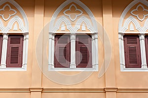 Windows in Gothic style