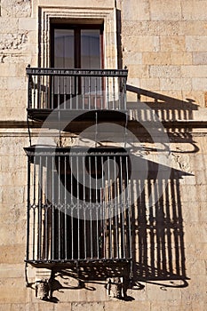 Windows of the Guzmanes palace photo