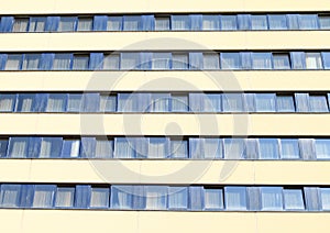 Windows of a hotel Pyramida