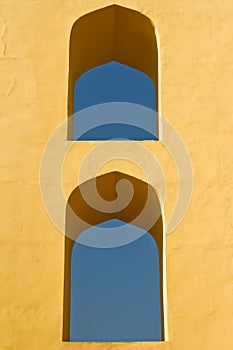 Windows of Jantar Mantar observatory