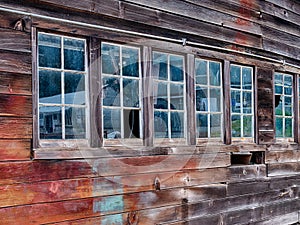 Windows At The Jensen Boathouse