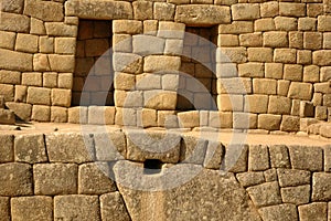 Windows from Machu Picchu