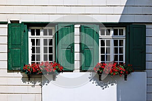 Windows in Monschau