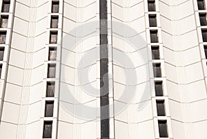 Windows of the multi stories building