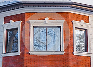 Windows of the new townhouse