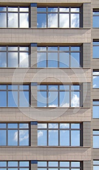 Windows of the office building