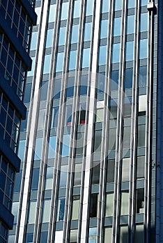 Windows in an office building