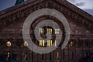 Windows of Palais Garnier Opera, Paris