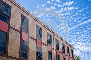 Windows of Skyscraper Business Office, Corporate building