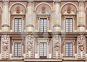Windows of Stockholm Royal Palace