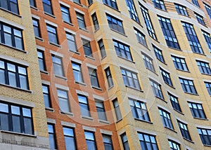 Windows of tall building