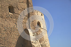 Windows in Wall of Fujairah Fort