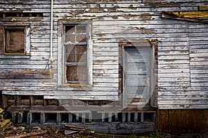 Rustic old home, La Conner, Washington photo