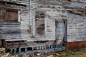 Abandoned home in La Conner, Washington photo
