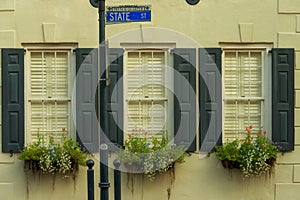 Windows and window boxes planters displays adornments enhance architecture photo