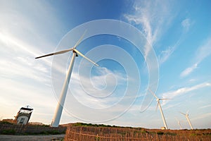 Windpower scape photo