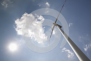 Windpower with sun