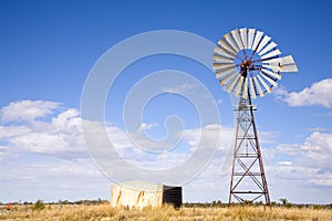 Windpump in Outback Australia