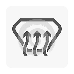 Windshield Defogging Icon