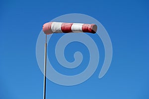 Windsock Flying in a Perfect Blue Sky