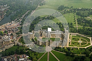 Windsor Castle, aerial view