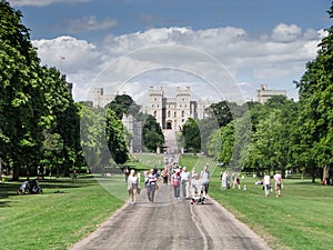 Windsor Castle - The Long walk