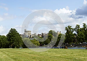 Windsor Castle from the Thames River