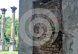 Windsor Ruins near Port Gibson, Mississippi photo