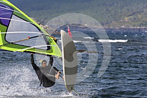 Windsurf jump