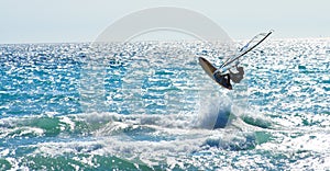 Windsurf jump photo