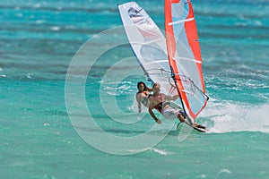 Windsurfers