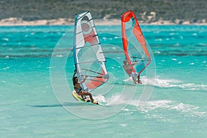 Windsurfers