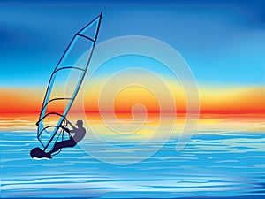 Windsurfing photo