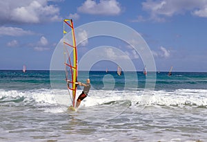 Windsurfing photo