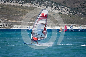 Windsurfing in Alacati,