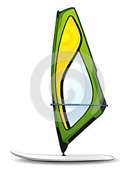 Windsurfing board