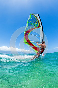 Windsurfing photo