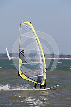 Windsurfing on the Solent