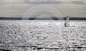 Windsurfing on Strangford Lough. 2