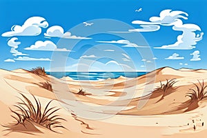 windswept dunes soft undulating sand dunes shaped by the constan