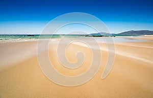 Windswept Tarifa Beach, Spain