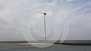 Windturbine producing alternative energy