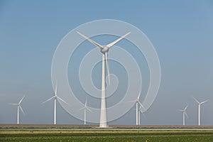 Windturbines producing alternative energy