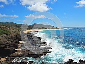 Windward Oahu Rugged Coastline