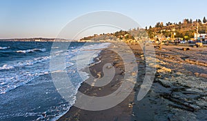 Windy Alki Beach 5