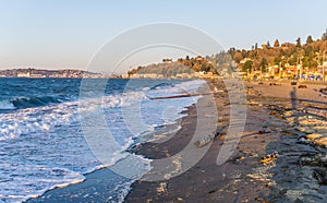 Windy Alki Beach 6