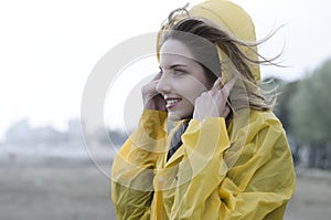 Windy day on the beach