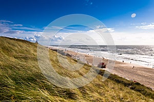 Windy day at the beach, Sylt photo