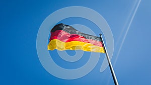 Windy German Flag photo