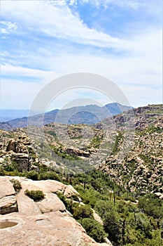 Windy Point Vista, Mount Lemmon, Santa Catalina Mountains, Lincoln National Forest, Tucson, Arizona, United States